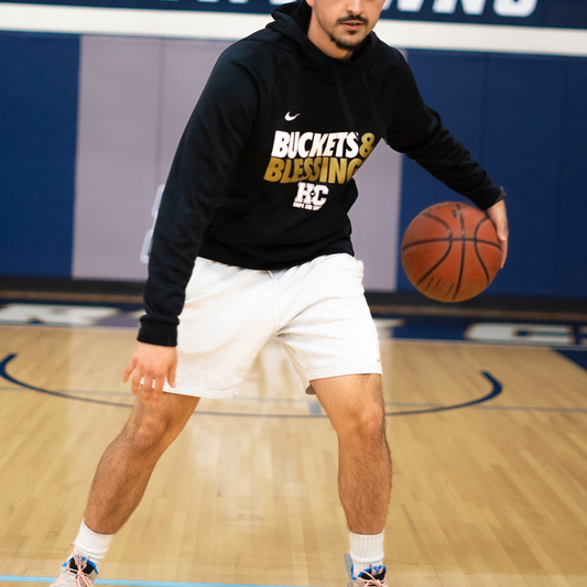 Buckets&Blessings Hoodie | Wht & Gld